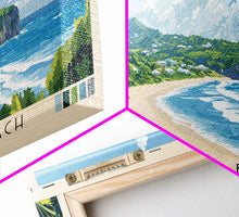 Load image into Gallery viewer, Bathsheba Beach, Barbados Panoramic Print, Vacation Gift, Barbados Wall Art, Beach Painting, Beach Decor, Beach Or Lakehouse Art