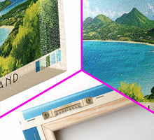Cargar imagen en el visor de la galería, Carriacou Island, Grenada Panoramic Print, Vacation Gift, Grenada Wall Art, Vacation Wall Art, Vacatation Memories, Beach Decor, Beach Or Lakehouse Art