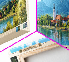 Cargar imagen en el visor de la galería, Chiemsee, Germany Panoramic Print, Vacation Gift, Germany Wall Art, Beach Painting, Beach Decor, Beach Or Lakehouse Art