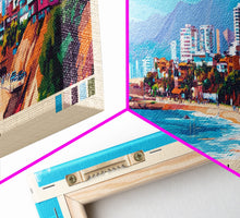 Cargar imagen en el visor de la galería, Chorrillos, Chile Panoramic Print, Vacation Gift, Chile Wall Art, Vacation Wall Art, Vacatation Memories, Beach Decor, Beach Or Lakehouse Art