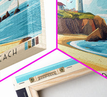 Cargar imagen en el visor de la galería, Coast Guard Beach, Massachusetts Panoramic Print, Vacation Gift, Massachusetts Wall Art, Vacation Wall Art, Vacatation Memories, Beach Decor, Beach Or Lakehouse Art