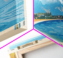 Cargar imagen en el visor de la galería, Cole Cole, Chile Panoramic Print, Vacation Gift, Chile Wall Art, Vacation Wall Art, Vacatation Memories, Beach Decor, Beach Or Lakehouse Art