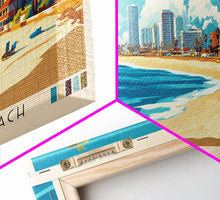 Load image into Gallery viewer, Coronado Beach, San Diego Panoramic Print, Vacation Gift, San Diego Wall Art, Vacation Wall Art, Vacatation Memories, Beach Decor, Beach Or Lakehouse Art