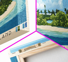 Load image into Gallery viewer, Honeymoon Island, Cook Islands Panoramic Print, Vacation Gift, Cook Islands Wall Art, Vacation Wall Art, Vacatation Memories, Beach Decor, Beach Or Lakehouse Art