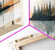 Load image into Gallery viewer, Belle-Ile Island, France Watercolor Beach Print, Vacation Gift, France Wall Art, Beach Painting, Beach Decor, Beach Painting