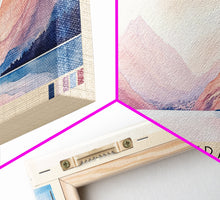 Load image into Gallery viewer, Caldera, Chile Watercolor Print, Vacation Gift, Chile Wall Art, Beach Painting, Beach Decor, Large Wall Art, Wood Frame Art