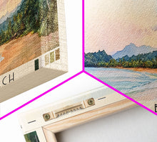 Load image into Gallery viewer, Dominical Beach, Costa Rica Watercolor Beach Print, Vacation Gift, Costa Rica Wall Art, Beach Painting, Beach Decor, Beach Painting