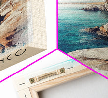 Load image into Gallery viewer, Cabo Blanco, Peru Watercolor Beach Print, Vacation Gift, Peru Wall Art, Beach Painting, Beach Decor, Beach Painting