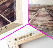 Load image into Gallery viewer, Dungeness, United Kingdom Watercolor Beach Print, Vacation Gift, United Kingdom Wall Art, Beach Painting, Beach Decor, Beach Painting