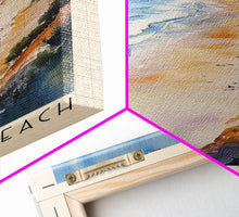 Load image into Gallery viewer, Flaherty Beach, Australia Watercolor Print, Vacation Gift, Australia Wall Art, Beach Painting, Beach Decor, Large Wall Art, Wood Frame Art