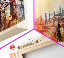 Load image into Gallery viewer, Bursa Turkey Travel Print Wall Art, Panoramic City Art, Travel Art, Wall Decor, Vacation Gift, Framed Canvas Print Or Metal Art
