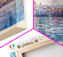 Cargar imagen en el visor de la galería, Catania Italy Travel Print Wall Art, Panoramic City Art, Travel Art, Wall Decor, Vacation Gift, Framed Canvas Print Or Metal Art