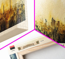 Load image into Gallery viewer, Essen Germany Travel Print Wall Art, Panoramic City Art, Travel Art, Wall Decor, Vacation Gift, Framed Canvas Print Or Metal Art