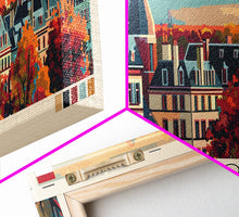 Load image into Gallery viewer, Apeldoorn Netherlands Travel Print Wall Art, Panoramic City Art, Travel Art, Wall Decor, Vacation Gift, Framed Canvas Print Or Metal Art