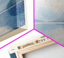 Carregar imagem no visualizador da galeria, Atlin Lake Panoramic Framed Canvas Print, Lake House Decor, Minimalist Art, Travel Poster, Scenic View, Nature Wall Art