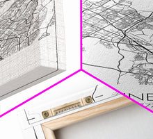 Load image into Gallery viewer, Irvine Street Map, California Map, City Map Art, Minimalist Art, Wall Art, Canvas Print, Travel Wall Print, Gift For Her, Home Office Art