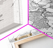 Load image into Gallery viewer, Boston Street Map, Massachusetts Map, City Map Art, Modern Art, Wall Art, Canvas Print, Wall Art For Bedroom, Gifts For Him, Travel Décor