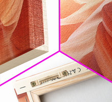 Load image into Gallery viewer, Antelope Canyon Travel Print Wall Art, Travel Poster Print, Retro Style Home Decor, Wall Hanging, Travel Gift Idea, Unique Metal Art