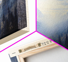 Load image into Gallery viewer, Bran Castle Travel Poster Print, Framed Canvas Wall Art, Metal Wall Art, COUNTRY art, Gift For Him, Travel Wall Art, Travel Lover Gift