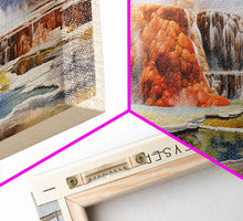 Carregar imagem no visualizador da galeria, Fly Geyser Travel Poster Print, Framed Canvas Print, COUNTRY Travel Art, Wood Framed Art, Wall Hanging, Home Decor