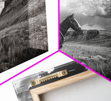 Load image into Gallery viewer, Arizona Cowboy Black and White Photography Print, Framed Canvas Print or Metal Art, Western Decor, Country Art, Living Room Art