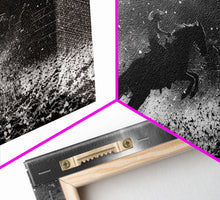 Carregar imagem no visualizador da galeria, Action-Packed Rodeo Night Scene with Cowboy and Horse, Ideal for Framed Canvas Print, Living Room Wall Art, Perfect Bedroom Decor