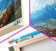Load image into Gallery viewer, Montero, Bolivia Panoramic Travel Poster Canvas Print, Montero, Bolivia Painting, Bolivia Art, Montero Travel Art, Guest Room Painting