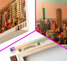 Carregar imagem no visualizador da galeria, Adelaide, Australia Panoramic Canvas Print, Adelaide, Australia Painting, Australia Art, Adelaide Travel Poster, Travel Art, Guest Room Painting