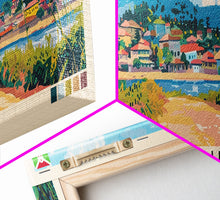 Carregar imagem no visualizador da galeria, Bujumbura, Burundi Panoramic Canvas Print, Bujumbura, Burundi Painting, Burundi Art, Bujumbura Travel Poster, Travel Art, Vacation Gift