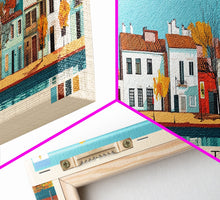 Load image into Gallery viewer, Corrientes, Argentina Panoramic Canvas Print, Corrientes, Argentina Painting, Argentina Art, Corrientes Travel Poster, Travel Art, Vacation Gift