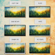 Carregar imagem no visualizador da galeria, Forest Wall Art, Abstract Wall Art, Forest Painting, Wall Art, Canvas Print, Wall Hanging, Landscape Art, Home Office Art, Southern Decor