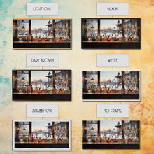 Load image into Gallery viewer, Bar Wall Decor, Winter Wall Print, Canvas Print, Wall Hanging, Panoramic Art, Home Bar Decor, Newlywed Gift, Tiny House Decor, Room Decor