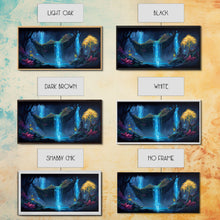 Load image into Gallery viewer, Enchanted Forest Painting, Fantasy Art, Fairy House, Fantasy, Woodland Decor, Woods, Forest, Fairy Forest