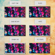 Carregar imagem no visualizador da galeria, Abstract Flowers Wall Decor, Floral Wall Art, Nature Print, Panoramic Wall Decor, Canvas Print, Wall Art, Framed Canvas Art