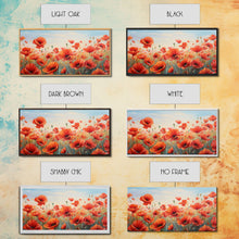 Load image into Gallery viewer, Beautiful Flower Art, Buttercups, Framed Canvas Print, Flower Painting, Boho Style Decor, Minimalist Art, Botanical Art, Flower Art Prints