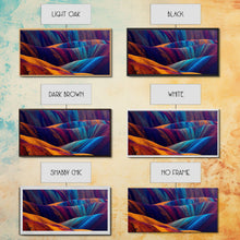 Load image into Gallery viewer, Beautiful Geological art, Geology, Colorful stone formations, ready to hang canvas print wall art, framed canvas wall art, mancave wall art