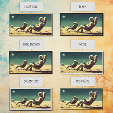 Carregar imagem no visualizador da galeria, Alien Astronauts On Vacation, Canvas Wall Art, Space Art, Ready To Hang Canvas Print, Gift For Him, Gamer Room Art, Large Wall Decor