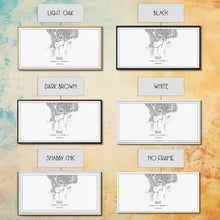 Carregar imagem no visualizador da galeria, Bali Street Map, Indonesia Map, Map Print, Modern Art, Wall Art, Canvas Print, Asian Wall Art, Over Bed Wall Art, Gift For Friend, Prints