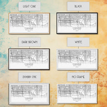 Cargar imagen en el visor de la galería, Chandler Street Map, Arizona Map, Map Print, Modern Art, Wall Art, Canvas Art, Office Décor, Prints Wall Art, Farmhouse Prints, Room Décor