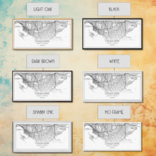 Cargar imagen en el visor de la galería, Chula Vista Street Map, California Map, Map Print, Modern Art, Wall Art, Canvas Art, Laundry Room Décor, Homeschool Wall Art, Over Bed Art