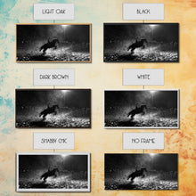 Carregar imagem no visualizador da galeria, Action-Packed Rodeo Night Scene with Cowboy and Horse, Ideal for Framed Canvas Print, Living Room Wall Art, Perfect Bedroom Decor