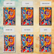 Carregar imagem no visualizador da galeria, Fictional Circus Poster Art Canvas Print, Framed Canvas Art, Creepy Circus Art