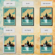 Carregar imagem no visualizador da galeria, Budapest, Hungary, European Wall Art, City Wall Art, Travel Wall Print, Travel Poster, Travel Artwork, Travel Wall Art, Canvas Wall Print