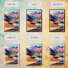 Load image into Gallery viewer, Death Valley, California Wall Art, America Travel Poster, Travel Wall Print, Travel Poster, Travel Wall Art, Canvas Wall Print