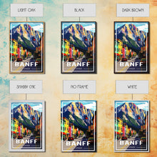 Carregar imagem no visualizador da galeria, Canada Wall Art, Canada Art Print, Banff, Alberta, Travel Wall Print, Travel Poster, Travel Artwork, Travel Wall Art, Canvas Wall Print