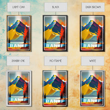 Carregar imagem no visualizador da galeria, Canada Wall Art, Canada Art Print, Banff, Alberta, Travel Wall Print, Travel Poster, Travel Artwork, Travel Wall Art, Canvas Wall Print