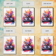 Carregar imagem no visualizador da galeria, Two Turn Tables, DJ Art, Disc Jockey Decor, Music Studio Decor, Framed Canvas Print