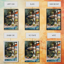 Load image into Gallery viewer, Architecture Print, Mid-century House Art,  Canvas Print, Wall Art, 3 Piece Wall Art, Real Estate Gift, Family Room Art, Entryway Prints