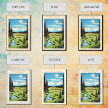 Load image into Gallery viewer, Kobuk Valley National Park, Alaska Travel Art, National Park Print, Minimalist Travel Art, Midcentury Modern Retro Style Landscape