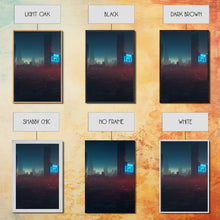 Load image into Gallery viewer, Cyberpunk Cityscape, Cyberpunk Concept Art at Sunset, Cool mancave art, 3 Piece Canvas Decor, 3 Piece Wall Art, Ready To Hang Canvas Prints